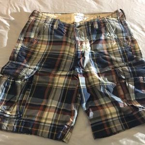 Plaid men shorts